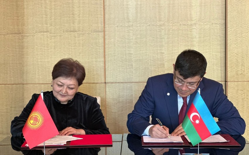 Azerbaijan, Kyrgyzstan sign  Memorandum of Understanding