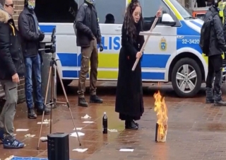 Another Koran burning event took place  in Sweden