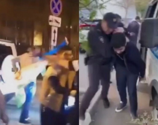 В Москве арестовали танцующих на улице  азербайджанцев